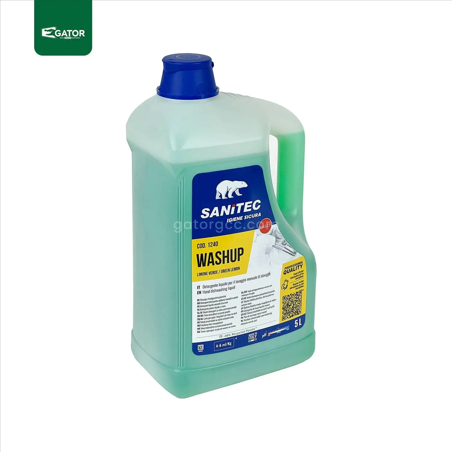 Gator Sanitec Hand dishwashing liquid SN49-5