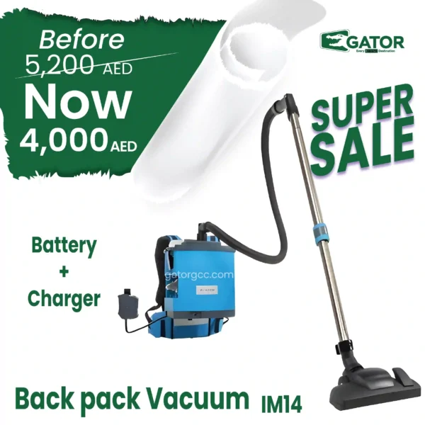 Backpack Vacuum Cleaner Gator UAE