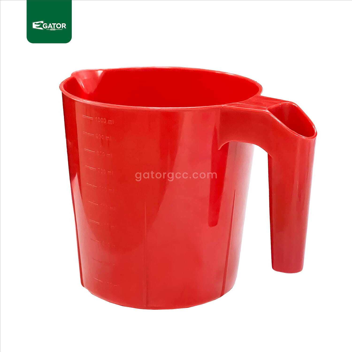 Measuring Cup 1L Gator Red MC01R