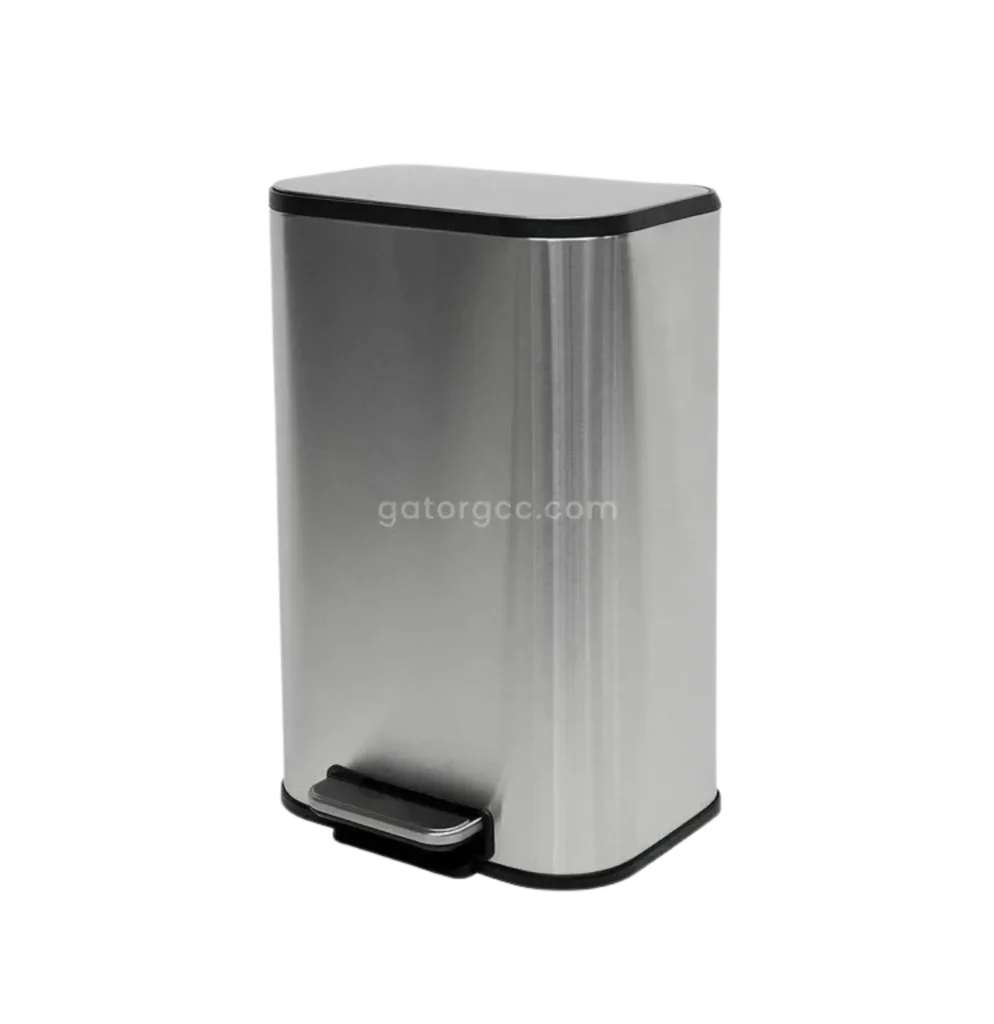 Soft Close Pedal Bin EK Bins Gator Waste Management UAE SS33