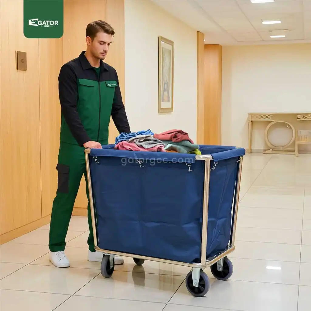 Stainless Steel Laundry Trolley gator ST74