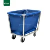 Stainless Steel Laundry Trolley side view gator ST74