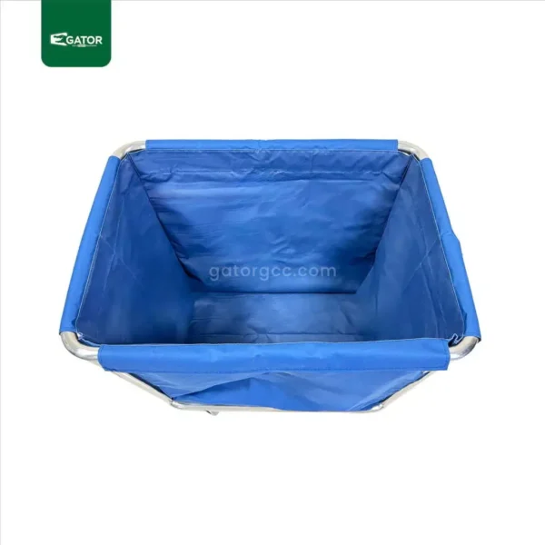 Stainless Steel Laundry Trolley top view gator ST74